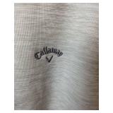 Callaway Golf Quarter-Button Pullover Medium