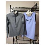 Nike Athletic Wear Bundle - Pro Dri-Fit Tank and Quarter Zip Small
