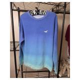 (2) Hollister Sweaters Size Medium and Hollister Oversized Sweatshirt Size X-Small