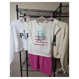 American Girl Paris Theme Outfit, Hollister Sweatshirt and Paris Sweatshirt