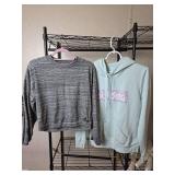 Adidas Athletic Wear Bundle - Crop Top and Hoodie