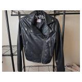SO Brand Faux Leather Motorcycle Jacket Size Small