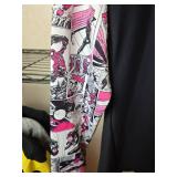 Xersion Quick-Dri Athletic Jacket and 1/4 zip with Comic Print Size Small