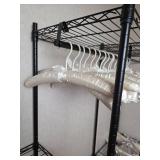 Satin Padded Hangers Set - Pearl White 20ct.