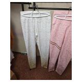 Glitter Gradient Athletic Leggings Size Medium