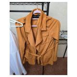 Kendall + Kyle Safari Style Jacket with White Dress Size Small
