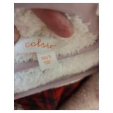 Colsie Red Buffalo Plaid Sherpa-Lined Robe Size XS/S