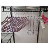 Premium Velvet Hangers Set with Hanging Accessories