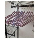 Premium Velvet Hangers Set with Hanging Accessories