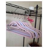 Premium Velvet Hangers Set with Hanging Accessories