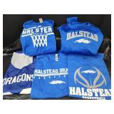 Halstead Dragons Basketball T-Shirts (L) 1