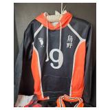 Haikyuu Karasuno High School Volleyball Jersey and Hoodies  Size Medium/Large