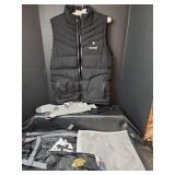 Norwell Heated Outdoor Vest (M) with USB Power (needs battery) and Heated Socks with Batteries