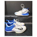Nike Basketball Shoes - White/Blue Womens 7.5