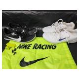 Nike Racing Track Shoes with Spikes and Tool Kit and Nike Women