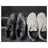 Womens Mizuno Athletic Shoes - Black and White Size 7/7.5