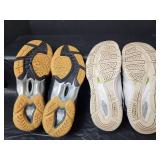 Womens Mizuno Athletic Shoes - Black and White Size 7/7.5