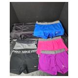 Nike Pro & Mizuno Athletic Compression Shorts Lot Mediums