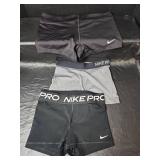 Nike Pro & Mizuno Athletic Compression Shorts Lot Mediums