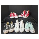 Classic Converse and Vans Sneakers Size 7