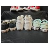 Classic Converse and Vans Sneakers Size 7