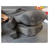 (3) Slouchy Suede Over the Knee Boots and Ankle Boots Size 8
