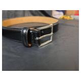 3 New Mens Genuine Leather Belts Size 32