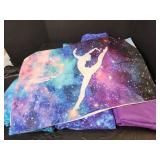 Twin XL Bedding Set including 3pc Sheet Set, Duvet Cover, Throw Blanket 3 Pillow Shams and Light Switch Cover