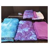 Twin XL Bedding Set including 3pc Sheet Set, Duvet Cover, Throw Blanket 3 Pillow Shams and Light Switch Cover