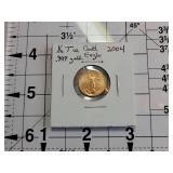 2004 American .999 Gold Eagle 1/10 oz Coin
