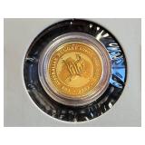 2002 Australian .999 Gold Nugget 1/20 oz Coin
