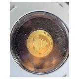 2004 Chinese .999 Gold Panda 1/20 oz Coin