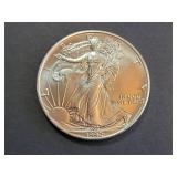 1992 American Silver Eagle One Dollar Coin 1 Troy Oz