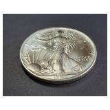 1992 American Silver Eagle One Dollar Coin 1 Troy Oz