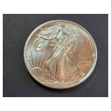 1992 American Silver Eagle One Dollar Coin 1 Troy Oz