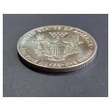 1992 American Silver Eagle Dollar Coin 1 Troy Oz
