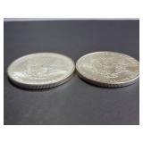 Lot of 2 2006 American Silver Eagle Dollars 1 Troy Oz Each