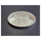 2009 American Silver Eagle Dollar Coin 1 Troy Oz