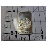 1973 United States Coinage Corp. Yankee Doodle .999 Silver Bar 1 Troy Oz