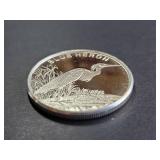 Blue Heron .999 Silver Round 1 Troy Oz