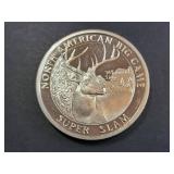 American Hunting Silver Round 1 Troy Ounce
