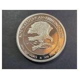 American Hunting Silver Round 1 Troy Ounce