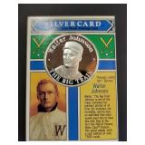 1993 Walter Johnson The Big Train Silver Sealed Card Limited Edition