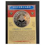 1994 Charlie Comiskey Limited Edition Silver Sealed Baseball Card