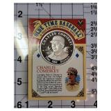 1994 Charlie Comiskey Limited Edition Silver Sealed Baseball Card