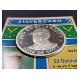 1993 Ed Delahanty Silver Card Limited Edition Sealed Baseball Trading Card