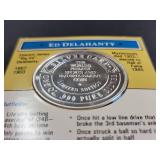 1993 Ed Delahanty Silver Card Limited Edition Sealed Baseball Trading Card