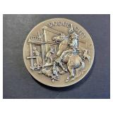 1972 Dodge City Sterling Silver Commemorative Medal 1.1 Troy Oz