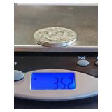 WWII Victory V.J. Day 1.1 Troy Oz Sterling Silver Commemorative Medal