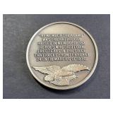 1936 Texas Alamo Sterling Silver Half Dollar 1.1 Troy Oz